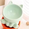 Cat Feeder Supplies Puppy Kitten Cat Food Bowl Water Feeder Container Pet Feeding Bowl Pet Supplies