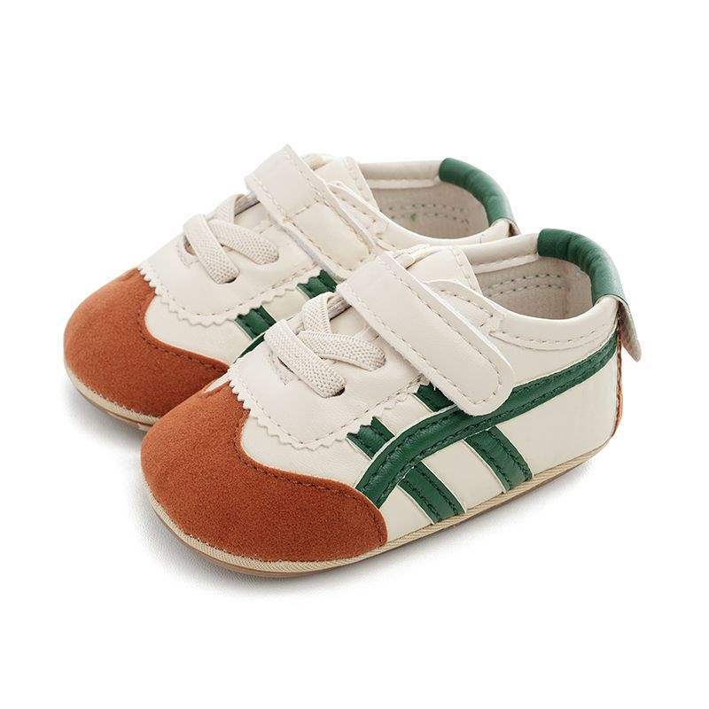 Spring, autumn and winter 0-1 year old newborn baby shoes toddler shoes for boys and girls baby front shoes sports versatile non-slip warm