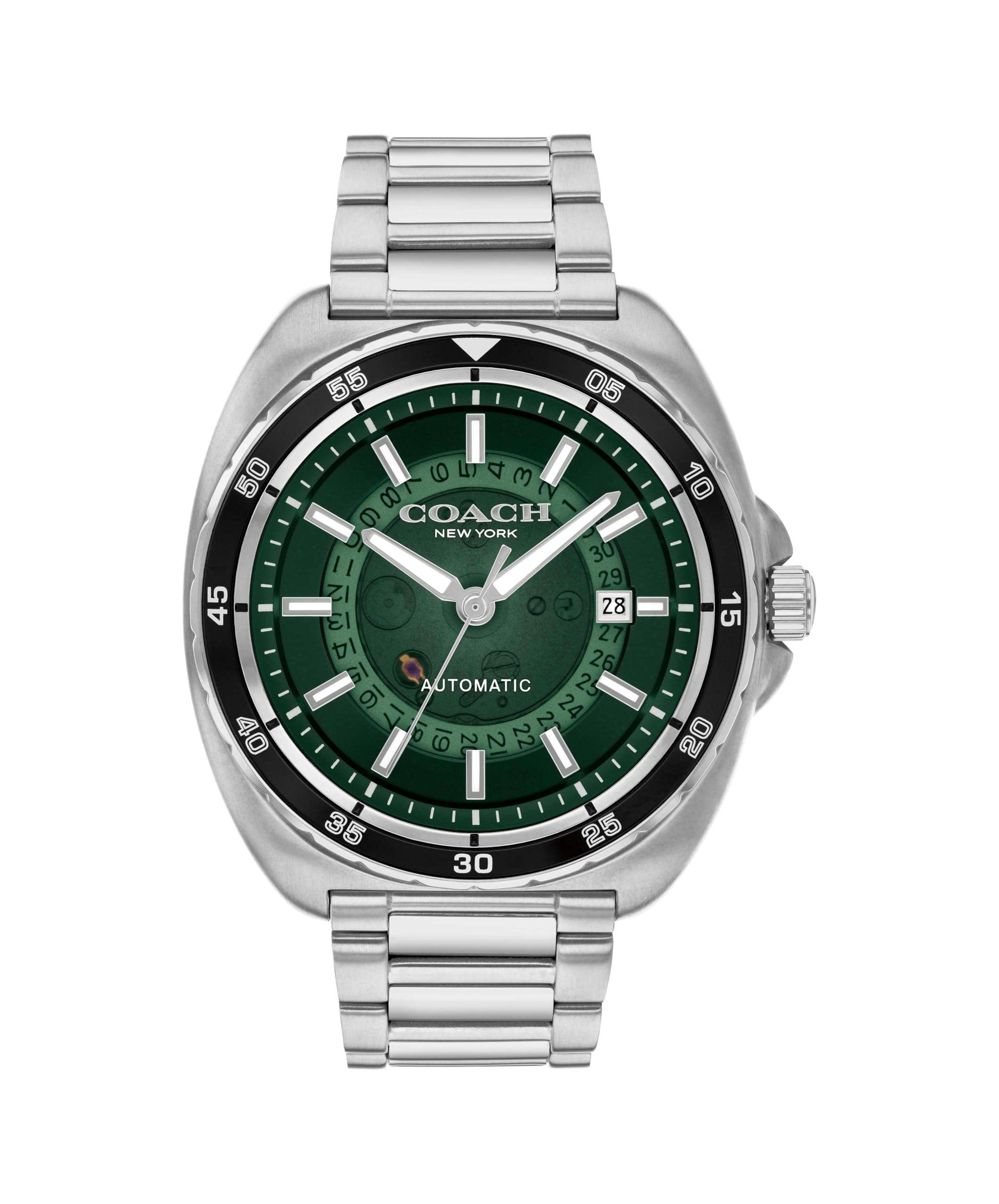 

Coach CHARTER Watch 14602713 Silver (Officially Imported) Men s