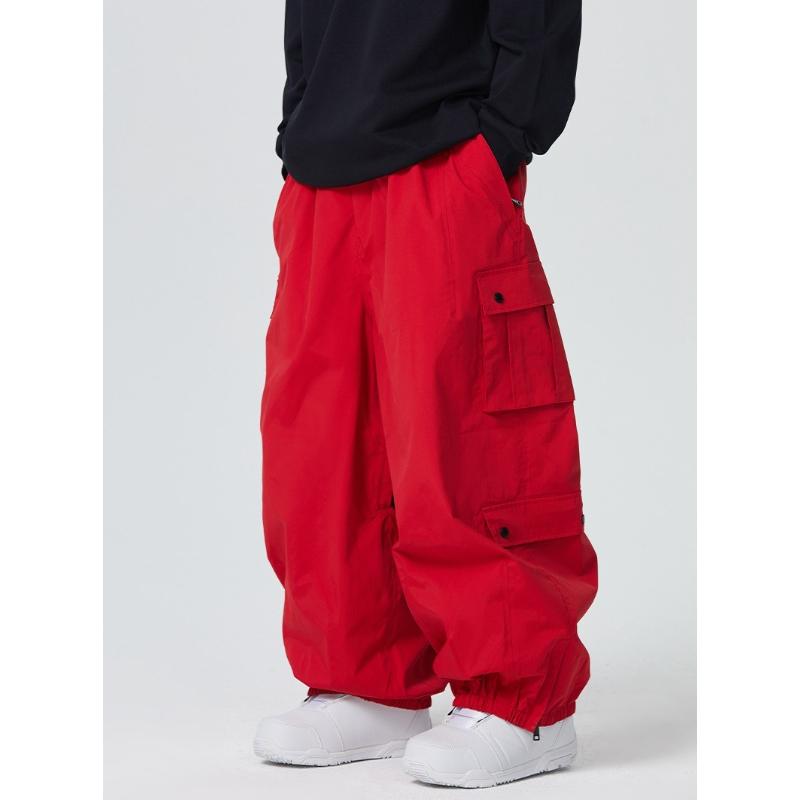 Baggy Snowboard Pants for Women and Men Breathable Loose Fit Snow Pants Waterproof Snowboarding Ski Pants Unisex Insulated Winter Outdoor Skiing Pants