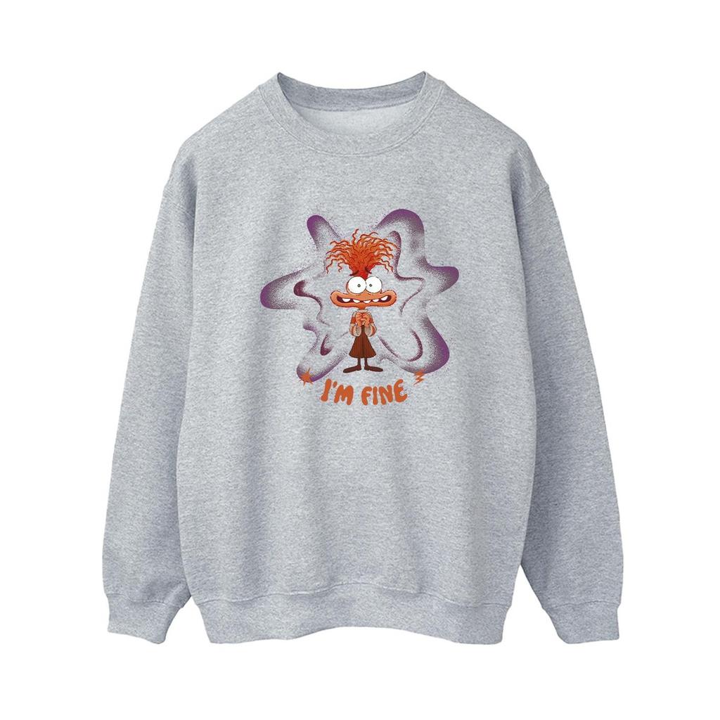 Inside Out 2 Womens/Ladies IÂ´m Fine Sweatshirt