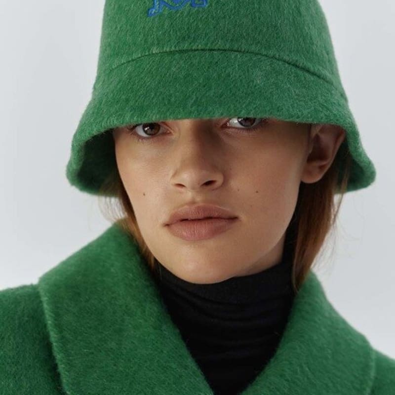 

KEUNI PAUL_РУЧНОЙ РАБОТЫ ПАНАМА_ЗЕЛЕНАЯ MEDIUM