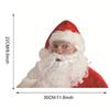 New Santa Claus vinyl car sticker, window single transparent glass sticker, personalized and creative sticker