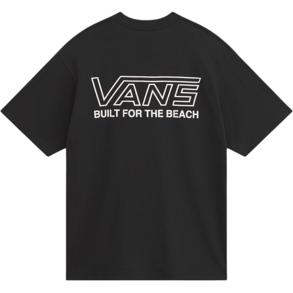 Vans Loose Letter Round Neck Pullover Short Sleeve T-Shirt Men Tops VN000SR3BLK1