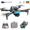 Remote Control Drone with Daul Camera 4K 4-Sides Obstacle Avoidance Optical   Positioning   Foldable Quadcopter with Storage Bag 3 Battery