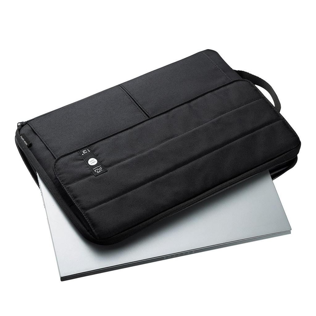 SANWA SUPPLY Casual PC Inner Case (13.3-inch Wide) IN-CA13BK