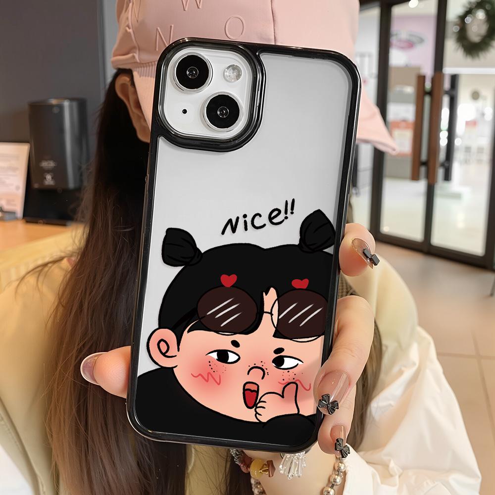 Transparent Case for iPhone 11 12 13 14 15 16 iPhone 13 14 15 16 Pro 13 14 15 16 Pro Max Samsung A15 A16 A25 A26 A55 A56 S25 S24 S22 S23