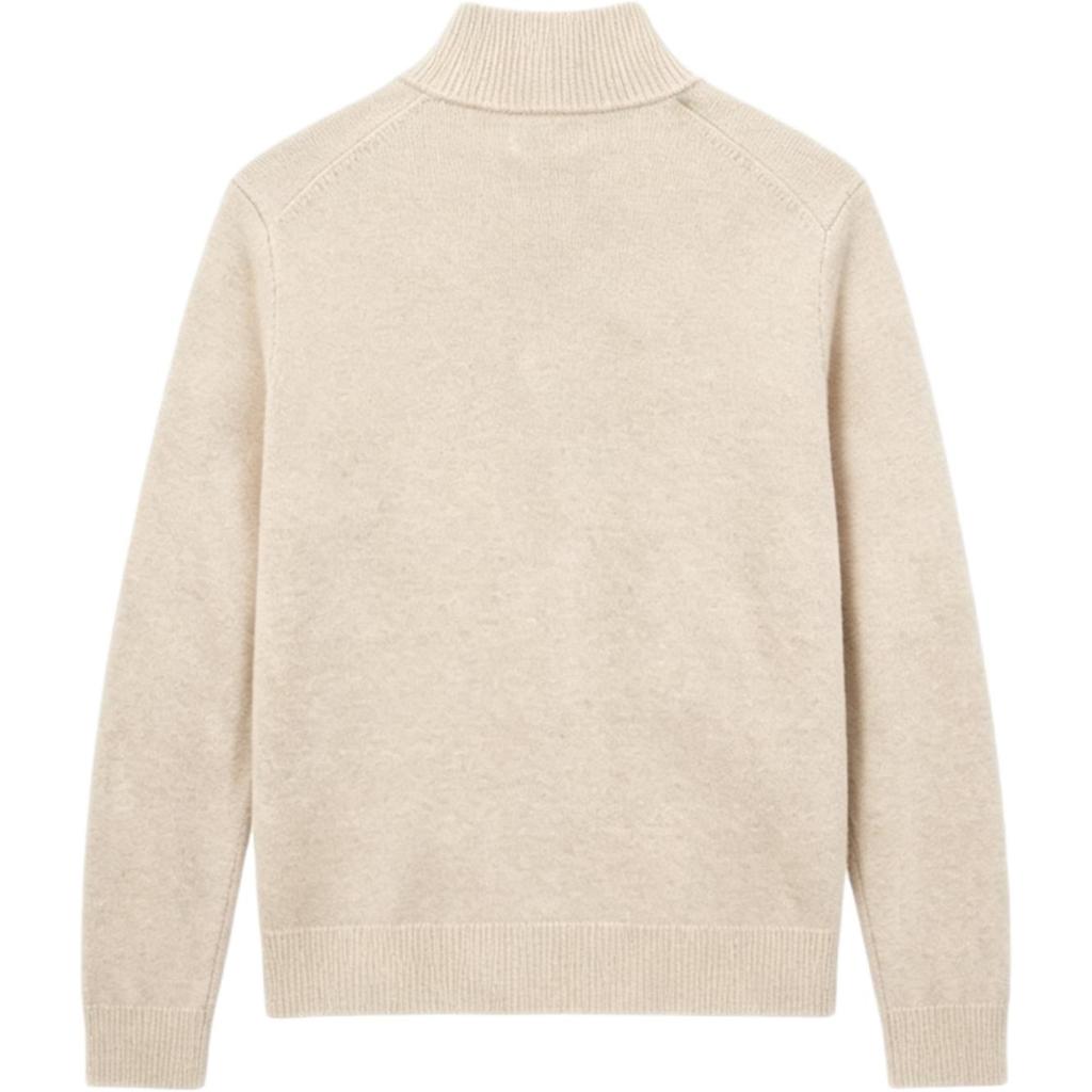Polo Ralph Lauren FW25 Maglione in Maglia Zip Collo Alto Edizione Classica Maglione Uomo 710892482-003
