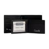 New COACH 3 IN 1 Wallet Polished Pebble Leather Wallet Mini Men's Black & Multicolor CAO11-BLC