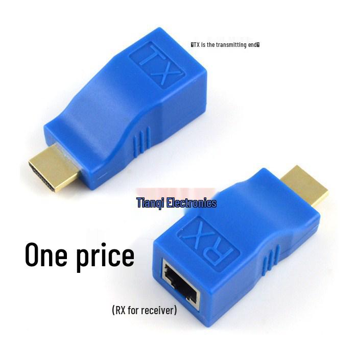 30m HDMI To RJ45 Signal Extender & Amplifier for 3D Network Cable.