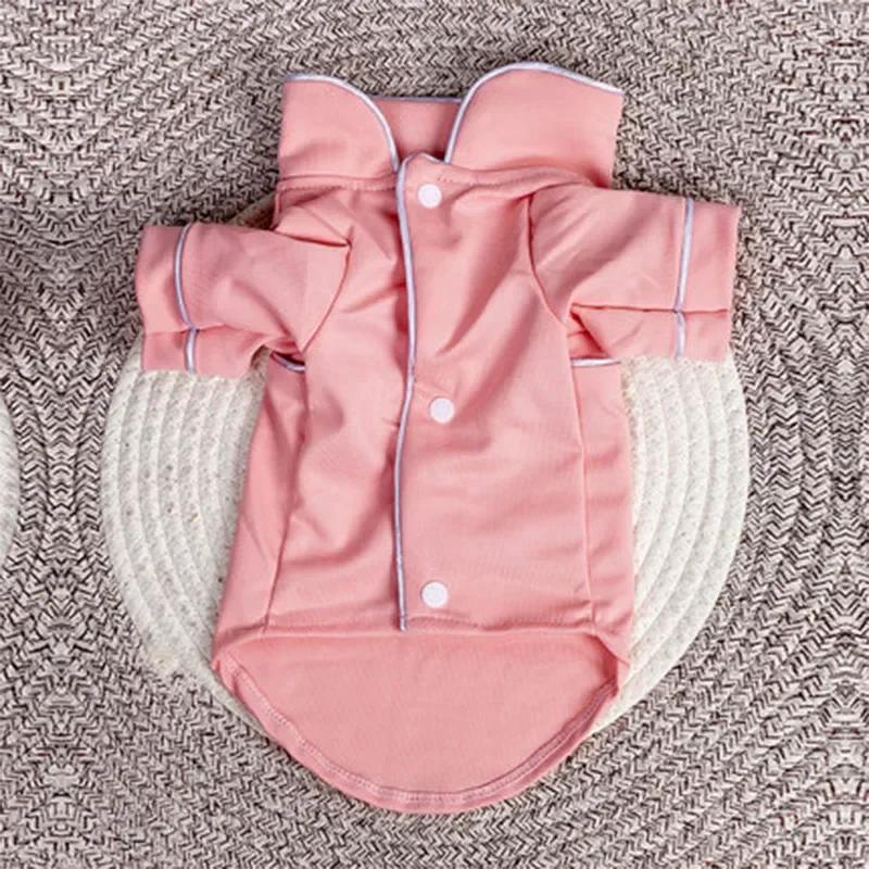 Small Dog Pajamas Chihuahua Pet Shirt Ropa Perro Jacket Puppy Costume Yorkshire Summer Clothes Dog Coat