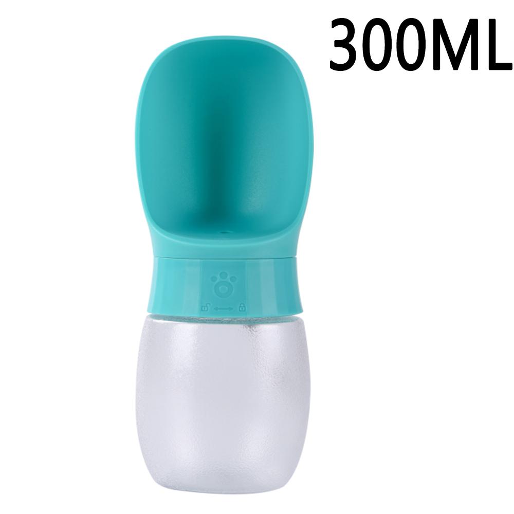 

Twist Portable Dog Water Bottle Frosted Puppy Pet Drinking Travel Bowl 300ML 500ML Outside Walkier Feeding Bottle with Strip