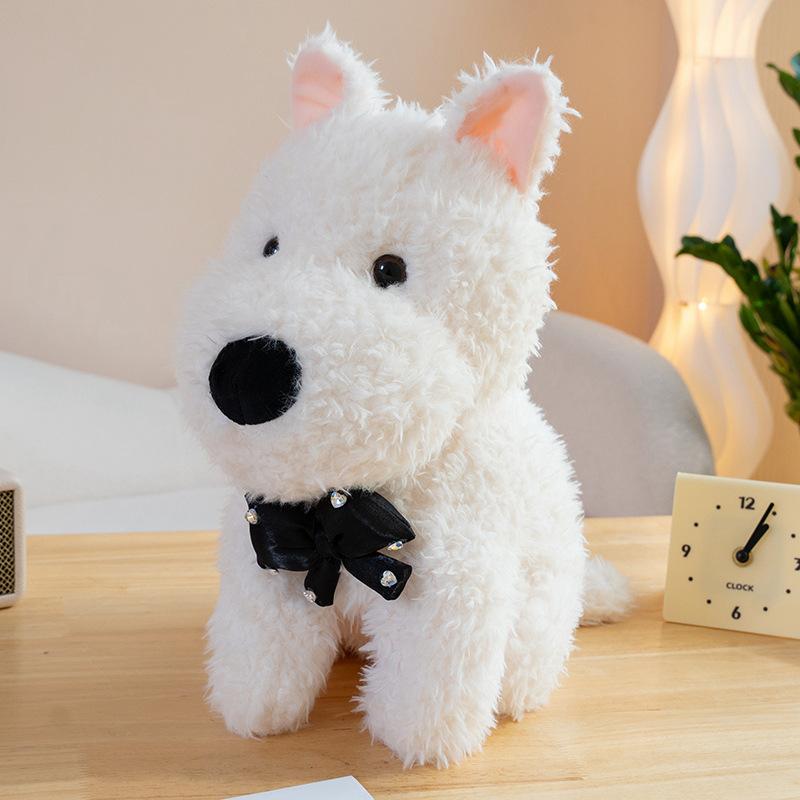 West Highland Dog Doll Catching Machine Doll Marriage Interactive Commercial Event Gift Plush Toys