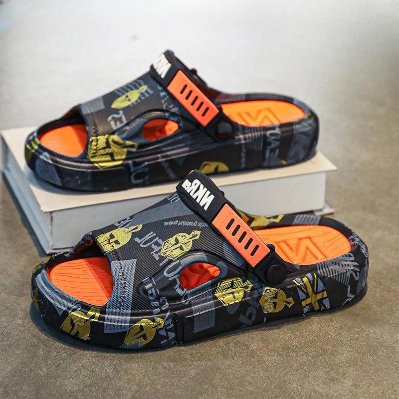Male Slipper Summer Casual Men's Shoe Beach Elegant Mascullino Eva Pvc Rubber Low Price Fun Slides Designer Luxury Adult Sale