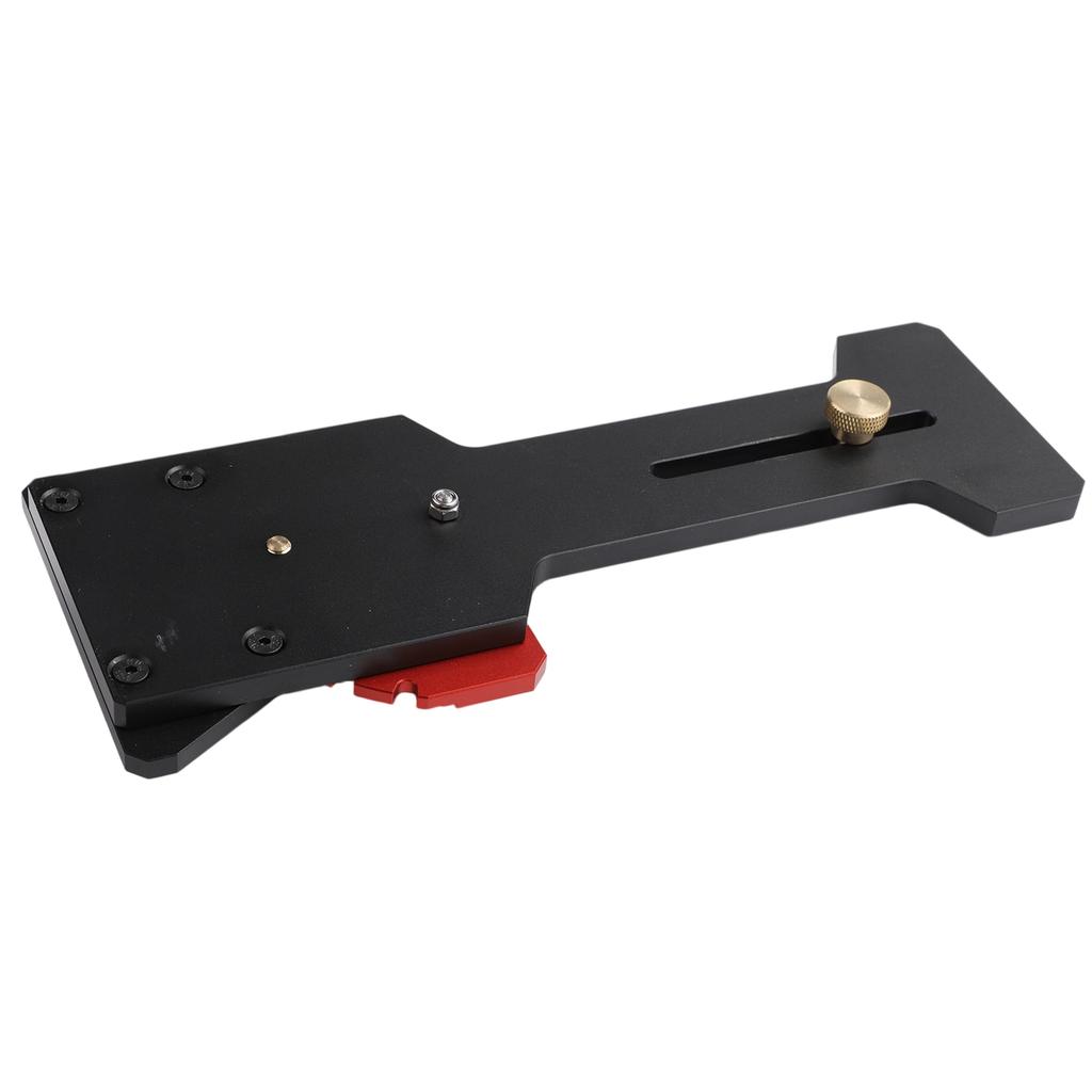 Aluminum Alloy CNC 90 Degree Stop Block for Rail Saw and Circular Saws Fast Lock Mechanism and Angle Scale for Precision Cutting
