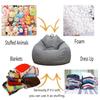 Waterproof Beanbag Cover Without Filling Stuffed Animal Holder