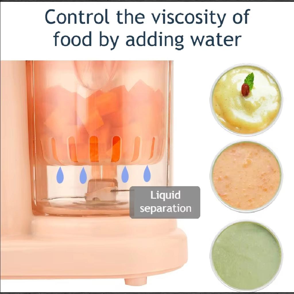 2 In 1 Baby Food Maker Steamer and Multifunctional Infant Food Processor