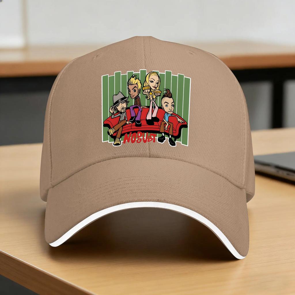 No Doubt Rock Band Art Just A Girl Rock Legend Baseball Cap Spring Casual Trucker Hat For Unisex Outdoor Gym Sun Baseball Caps