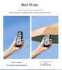 Compact Gold Umbrella: Ultra-light 6-Rib Folding Dual-use for Sun and Rain Protection