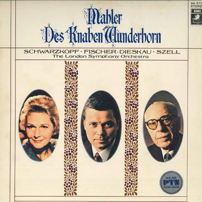 LP Skiva GUSTAV MAHLER - ELISABETH SCHWARZKO - Mahler: Des Knaben Wunderhorn AA8732 Angel Records - Japan Klassisk Begagnad
