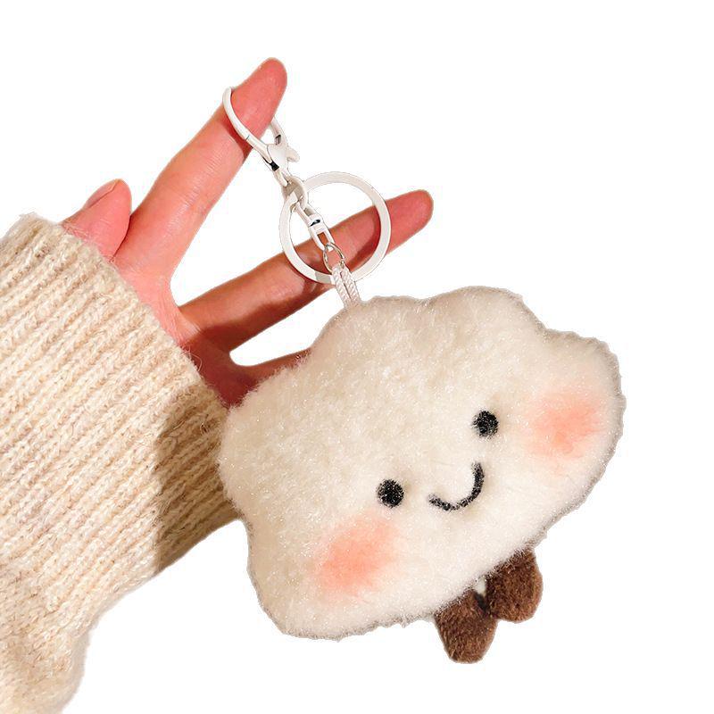 Portachiavi Ornamento Peluche Nuvola & Stella Cartone Animato Carino