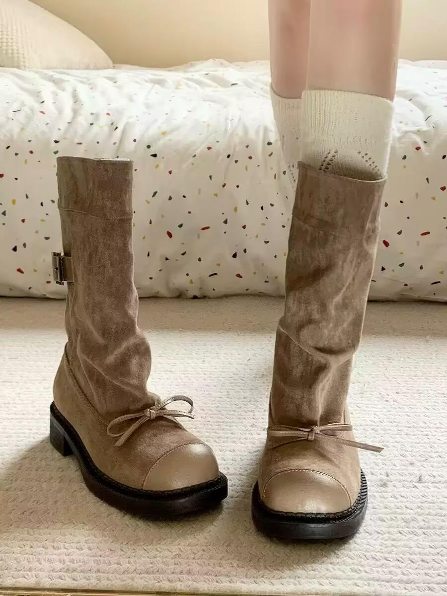 

Высококачественные винтажные съемные ботинки Wasteland Y2k Style, женские ботинки в стиле вестерн, размер 35-42 37