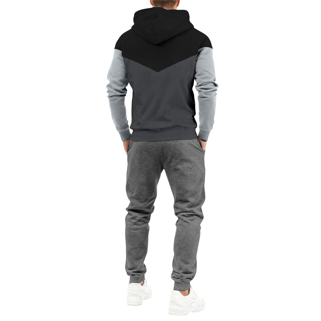 Herren Herbst/Winter Kapuzen-Sportset