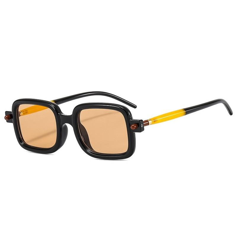 Nieuwe Mode Vierkante Zonnebrillen Dames Heren Luxe Heldere Anti Blauw Licht Brillen UV400 Rechthoekige Glazen