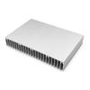 Large Heatsink 100x150x25mm Cooling Radiator for CPU, MOS Tube Circuit Board, PCB Module Cooler, LED Amplifier Device, with 24 Fins - Silver