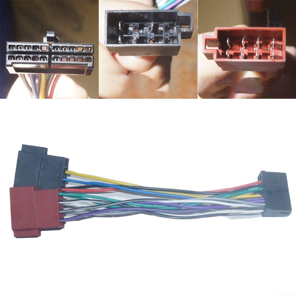 High Quality Car Radio ISO Adapter Din Connector Pin Cable