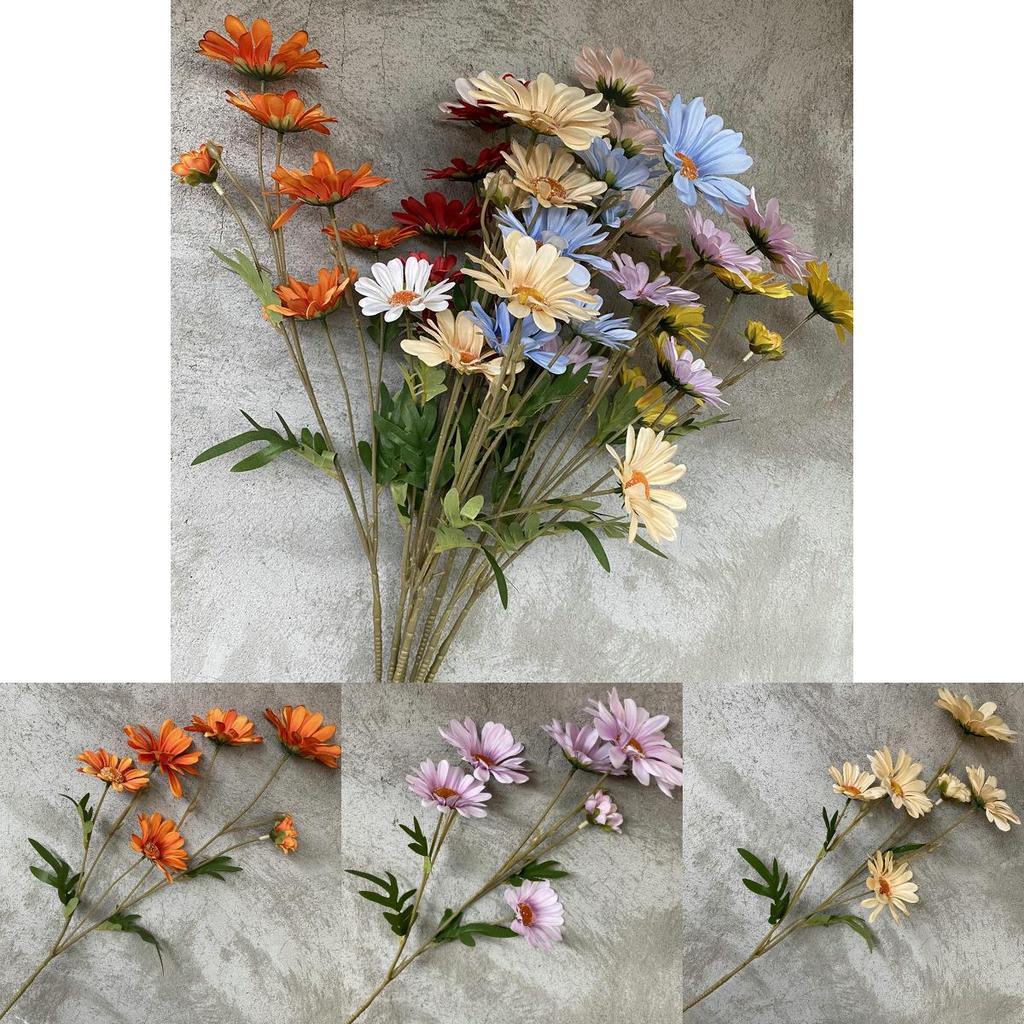 Seiden-Gänseblümchen Kunstblume für Hochzeits-Mittelstück und Heimdekoration