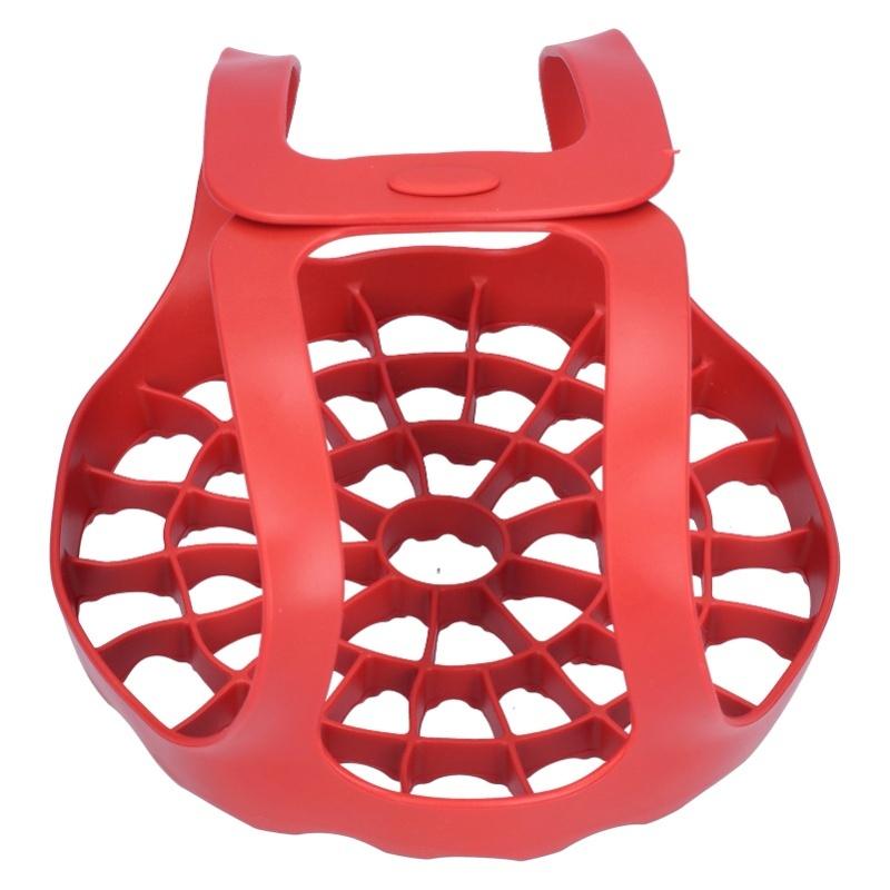 Silicone Steamer Multifunctional Portable Drain Basket Pressure Cooker Bakeware Sling