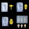 Angel Cupid Magic Wand Silicone Mold Nail Art Carving Mold Suitable for Diy Nail Art Decoration Supplies Nail Tool