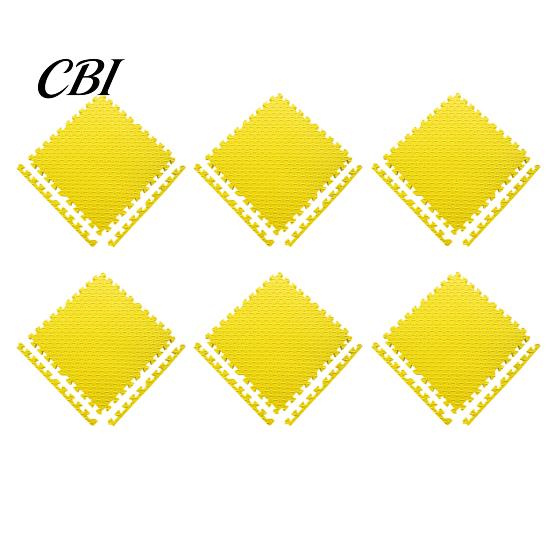 Durable Gym Equipment Mat 6Pcs Floor Mats, EVA Foam Puzzle Interlocking Tiles for Non Slip Home Fitness Mats Gym, Kids Play Areas, Kitchen Flooring,