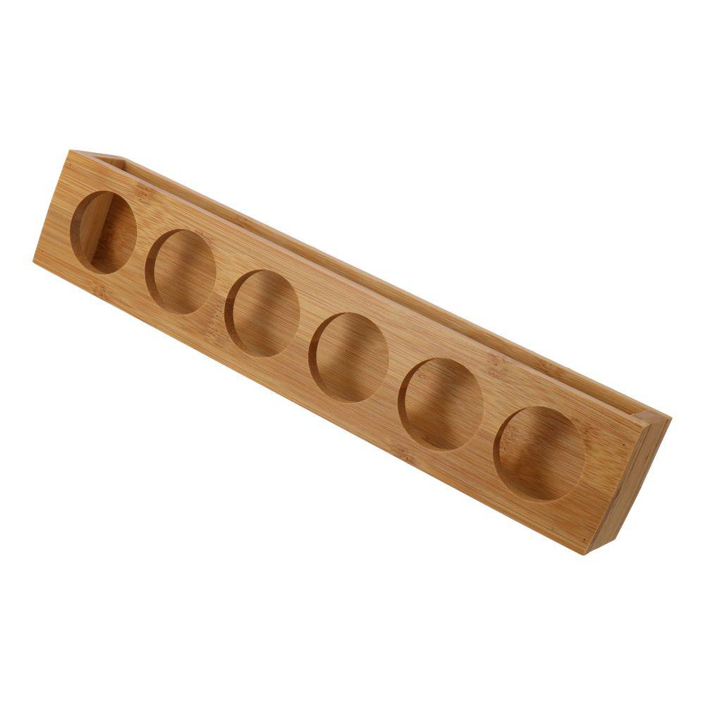 Easy to Use Shot Glass Tray with 6 Slots Shot Glass Storage Shot Glass Display  Wine Glasses