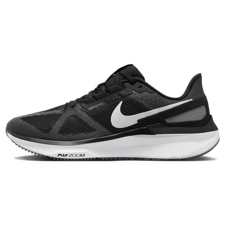 Nike Air Zoom Structure 25 Men Black Iron Grey White Running Shoes DJ7883-002 EU 44