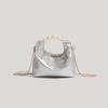 Pearl handbag women's new high-end messenger dumpling bag