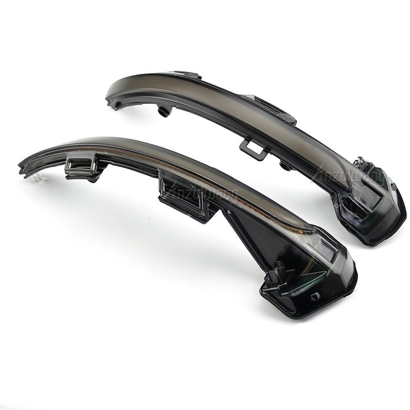 2Pcs Side Mirror Indicator Sequential Blinker For VW Passat B8 Arteon 2015 2016 2017 2018  Dynamic LED Turn Signal Light