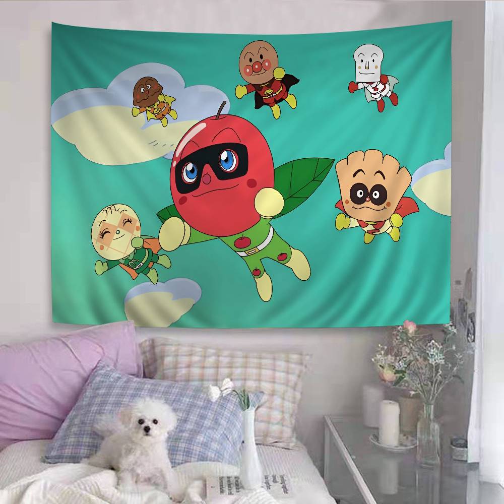 Anpanman Anime DIY Wall Tapestry For Living Room Home Dorm Decor Wall Art Decor