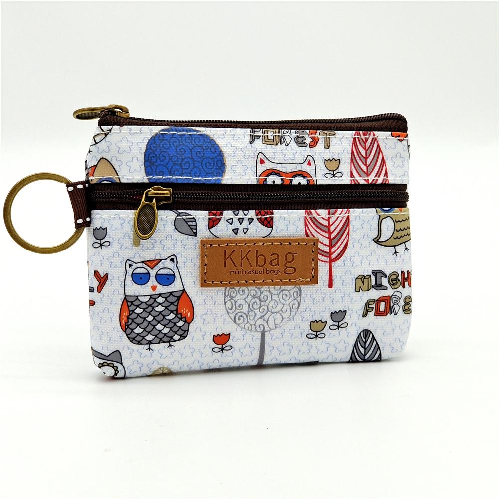 2023 Stain-Resistant Waterproof Cartoon Coin Purse & Lipstick Storage Bag with Card Holder