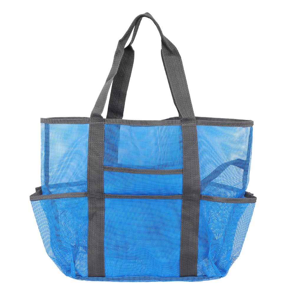 

Summer Vacation Supply Sandbeach Hot Spring Wash Mesh Net Make Up Storage BagSandbeach Bag