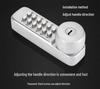 Kent Outdoor Key & Password Aluminum Door Lock with Always Open Feature
