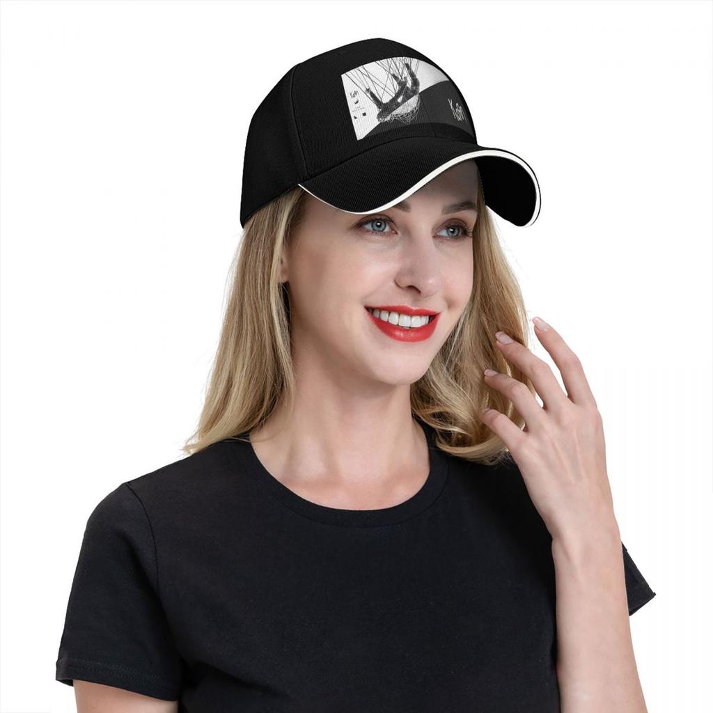 Korn The Nothing Music Rock Deniimm Cap Fashion Casual Baseball Caps Adjustable Hat Hip Hop Summer Unisex Baseball Hats