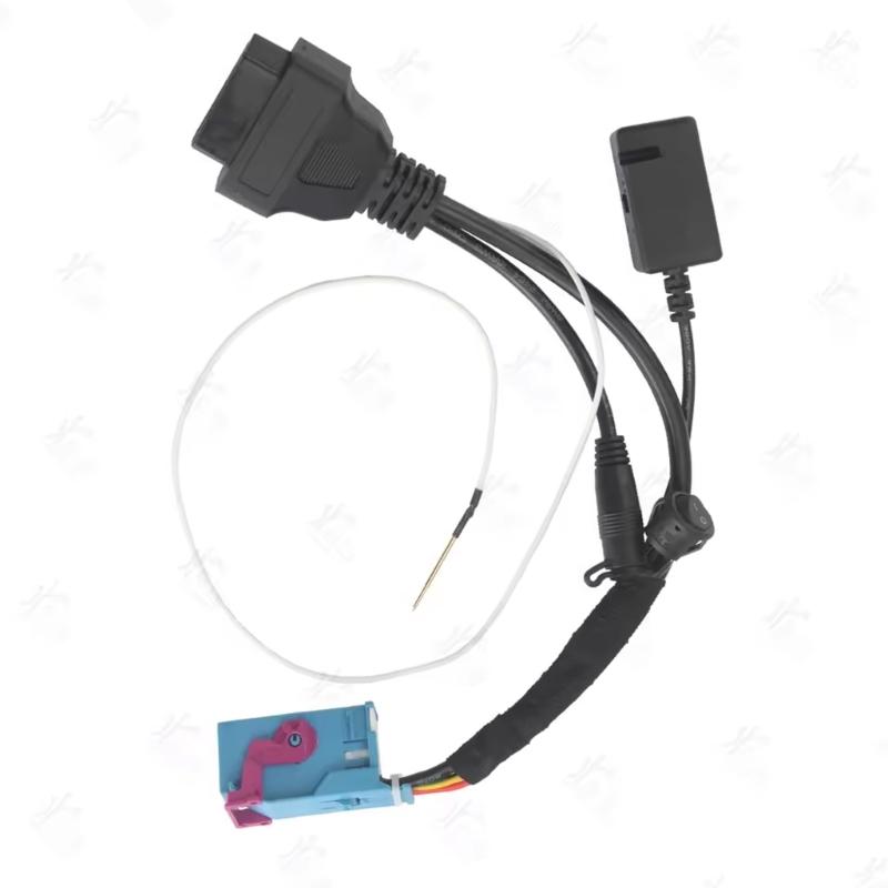 Professional Fast Speed OBD2 Extension Harness Cable for 4th Generation Vehicles Enables Simultaneous Device Connection