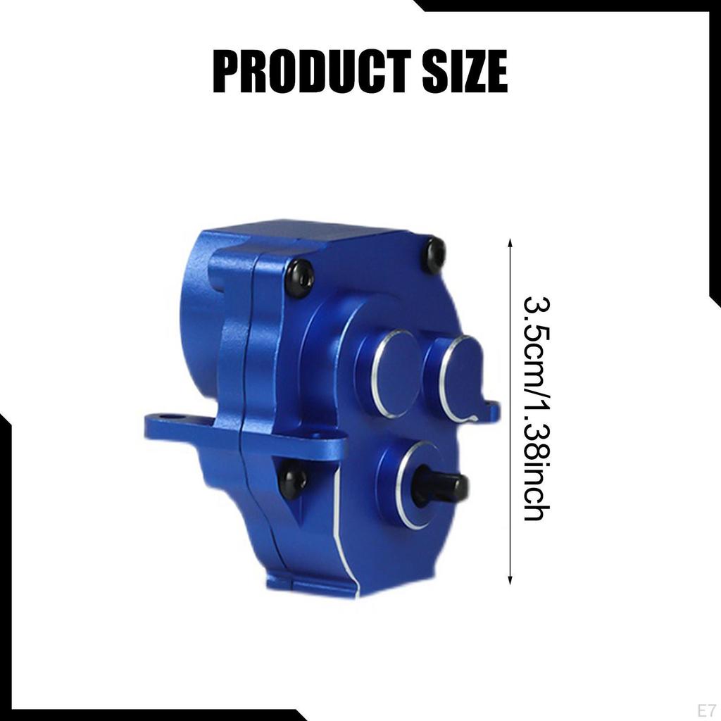 1/18 RC Car Transmission Housing and Gear Set Case Gearbox for TRX4M