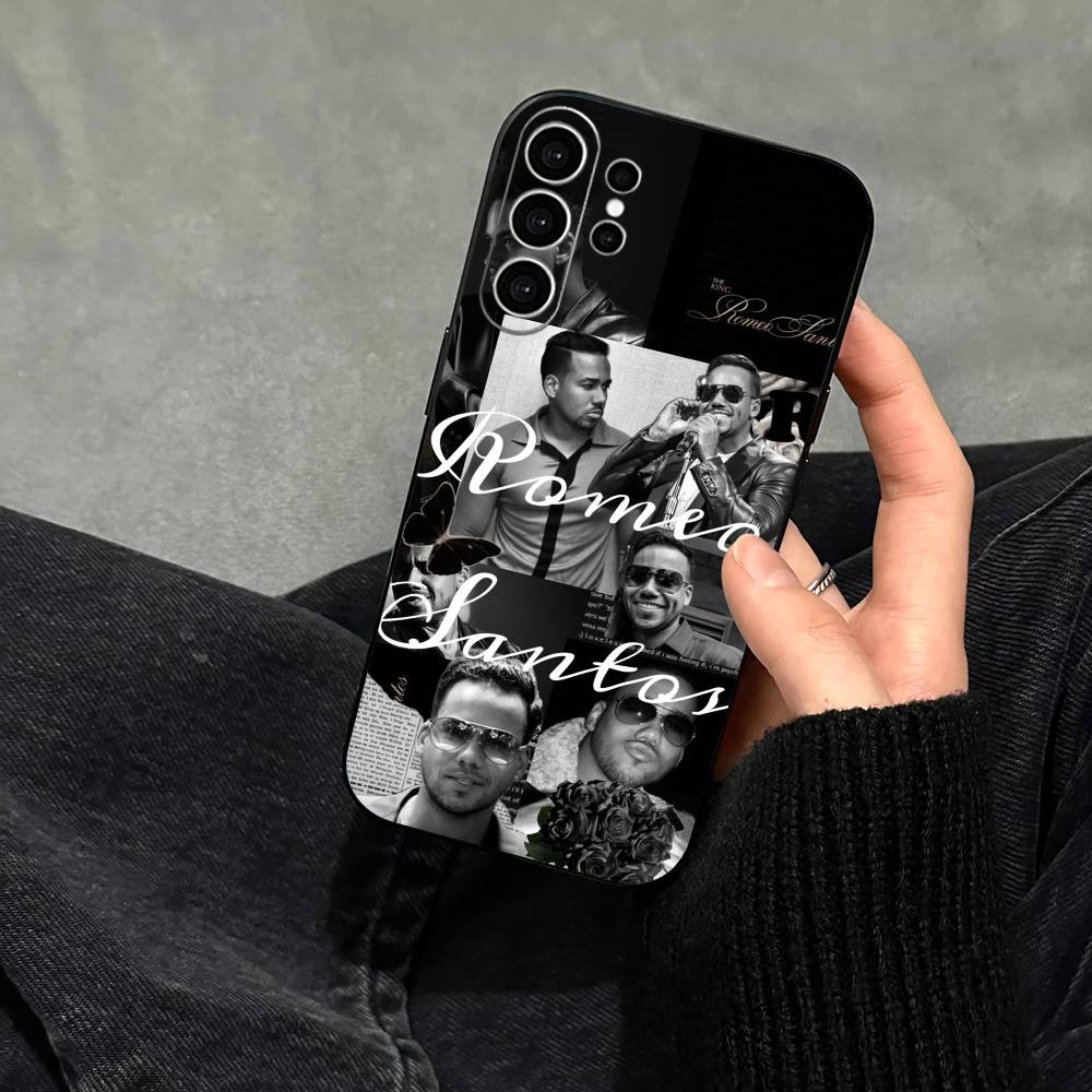 

Singer Romeo Santos Phone Case For Samsung S25,S24,S21,S22,S23,S30,Ultra,S20,Plus,Fe,Note,10,9,5G Black Cover Samsung S20ULTRA5G