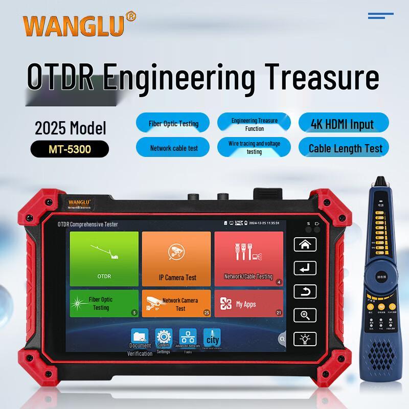 WANGLU MT-5300 OTDR Fiber Optic Tester