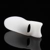 New 2pcs Silicone Toe Protector Pad Bunion Corrector Straightener Spreader White