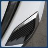 For Peugeot 2008 208 2020 2021 2022 2023 2024 Stainless Steel Car Front Fog Light Lamp Frame Covers Trim Accessories