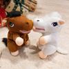 Horse Animal Little Horse Puppet Simulation Soft Stuffed Plush Horse Toys Early Education Storytelling Hand Finger Story Puppet